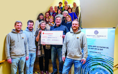 Großartig: Auch der Hoaschdenger Kegelclub e.V. unterstützt uns